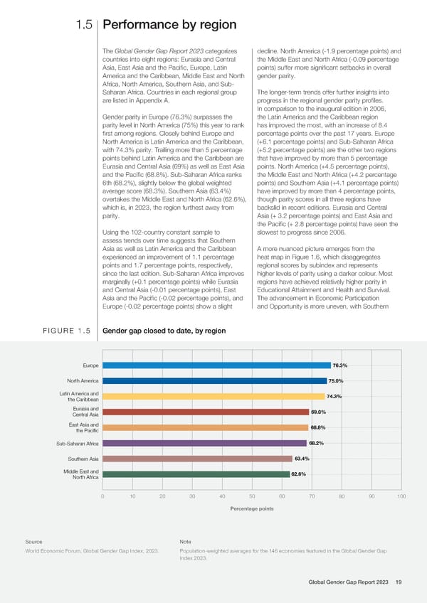 Global Gender Gap Report 2023 - Page 19