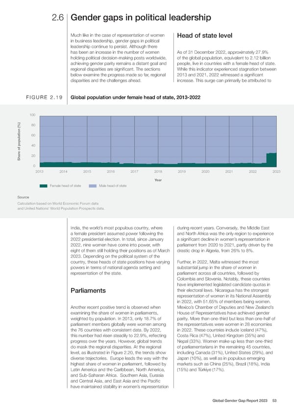 Global Gender Gap Report 2023 - Page 53