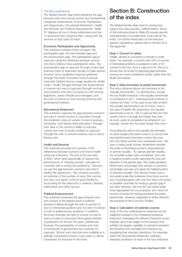 Global Gender Gap Report 2023 - Page 64