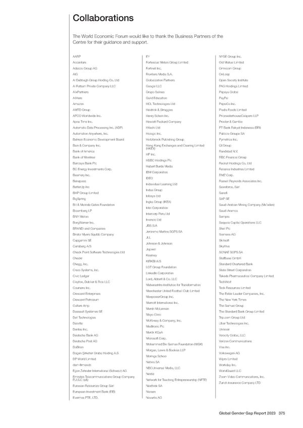 Global Gender Gap Report 2023 - Page 375
