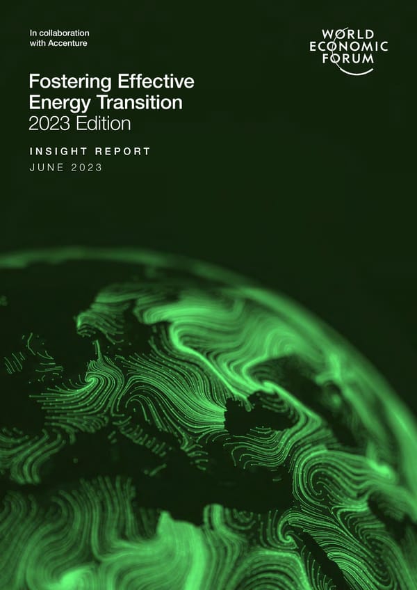 Fostering Effective Energy Transition 2023 - Page 1