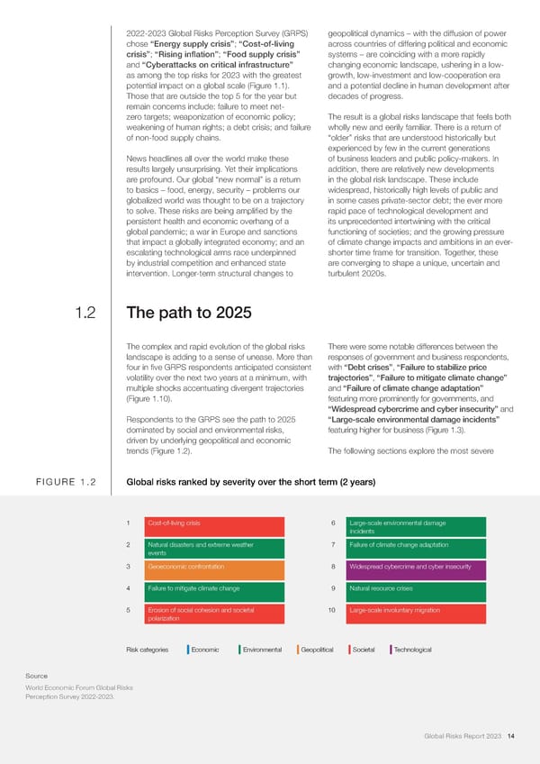 Global Risks Report 2023 - Page 14