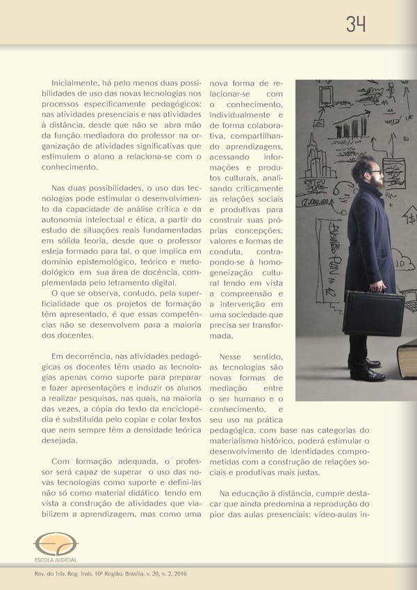 Revista do TRT 10 V. 20 n. 2 2016 - Page 34