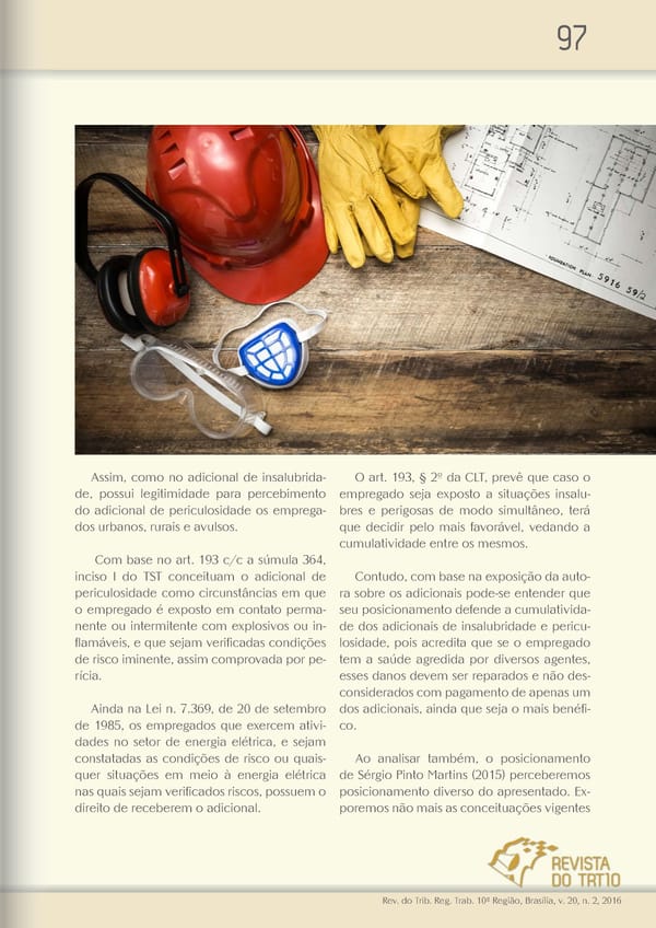 Revista do TRT 10 V. 20 n. 2 2016 - Page 97