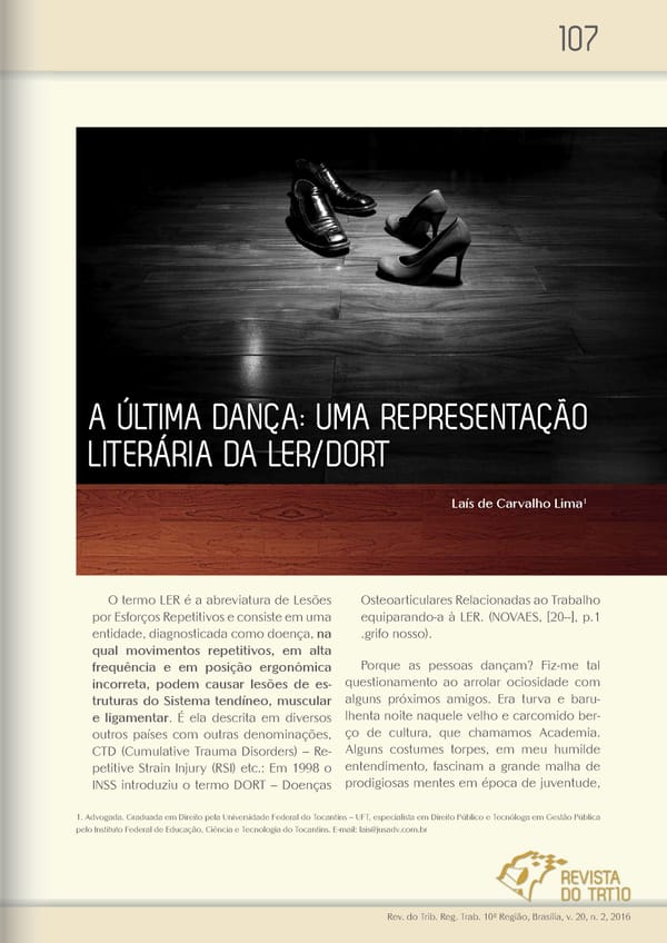 Revista do TRT 10 V. 20 n. 2 2016 - Page 107