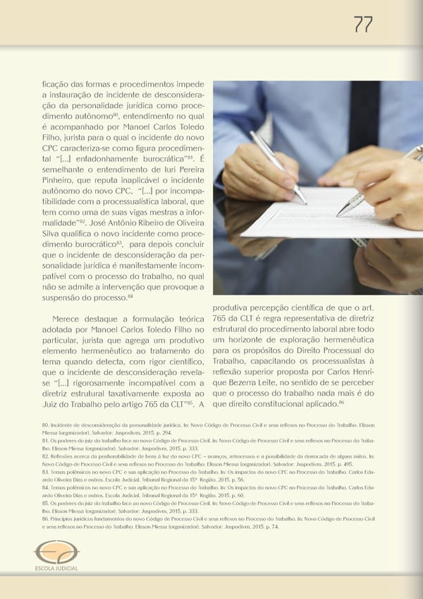 Revista TRT 10 v. 20 n. 1 - Page 76