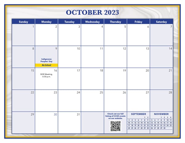 CCSD 2023-2024 Calendar & Parent Guide - Page 11