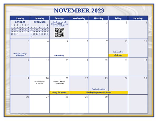 CCSD 2023-2024 Calendar & Parent Guide - Page 13