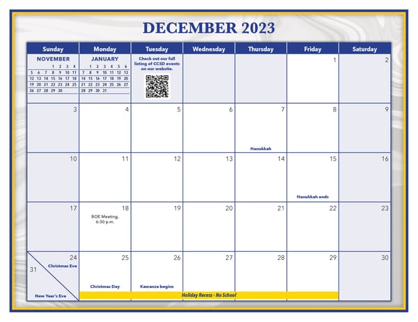 CCSD 2023-2024 Calendar & Parent Guide - Page 15