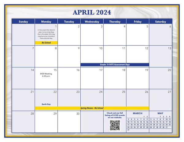 CCSD 2023-2024 Calendar & Parent Guide - Page 23