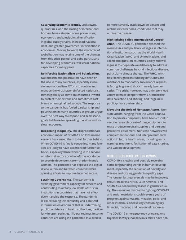 GlobalTrends 2040 - Page 20
