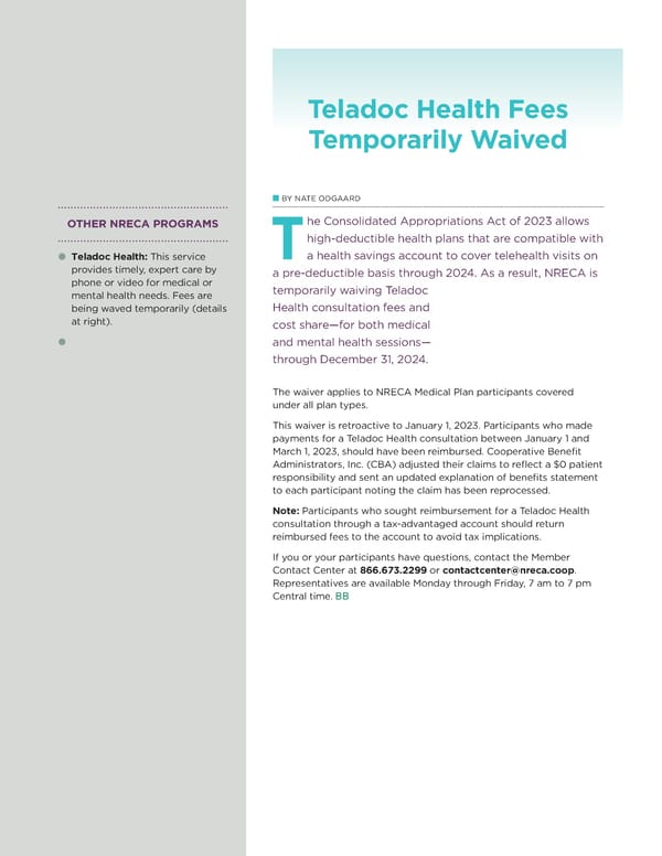 Benefits Bulletin | NRECA - Page 5