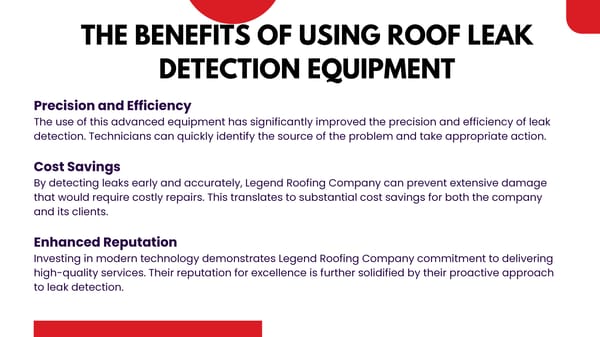 Roof Leak Detection Equipment By Legend Roofing - Page 3
