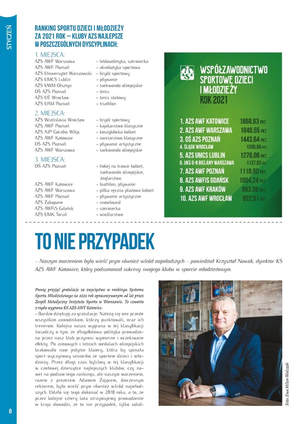 Kronika AZS 2022 - Page 8