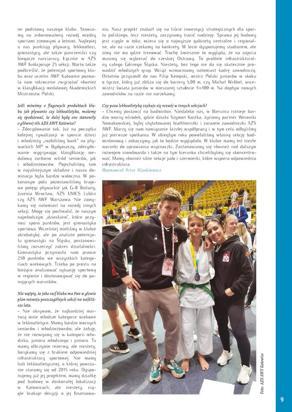 Kronika AZS 2022 - Page 9