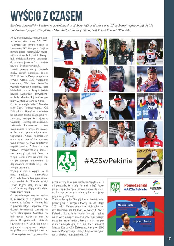 Kronika AZS 2022 - Page 17