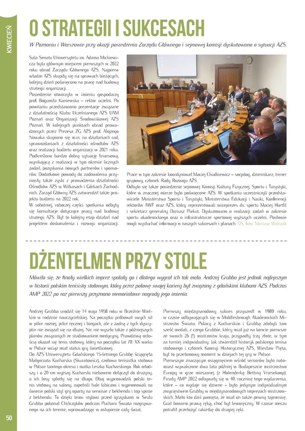 Kronika AZS 2022 - Page 50