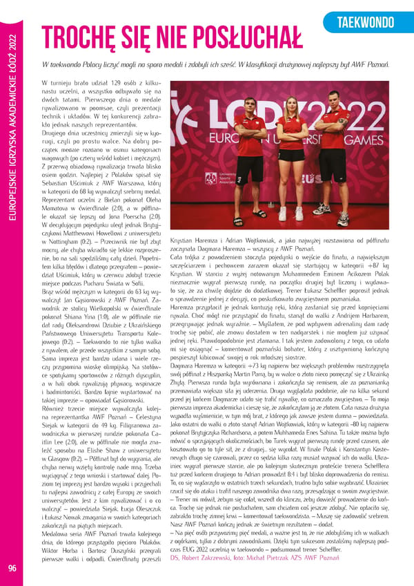 Kronika AZS 2022 - Page 96