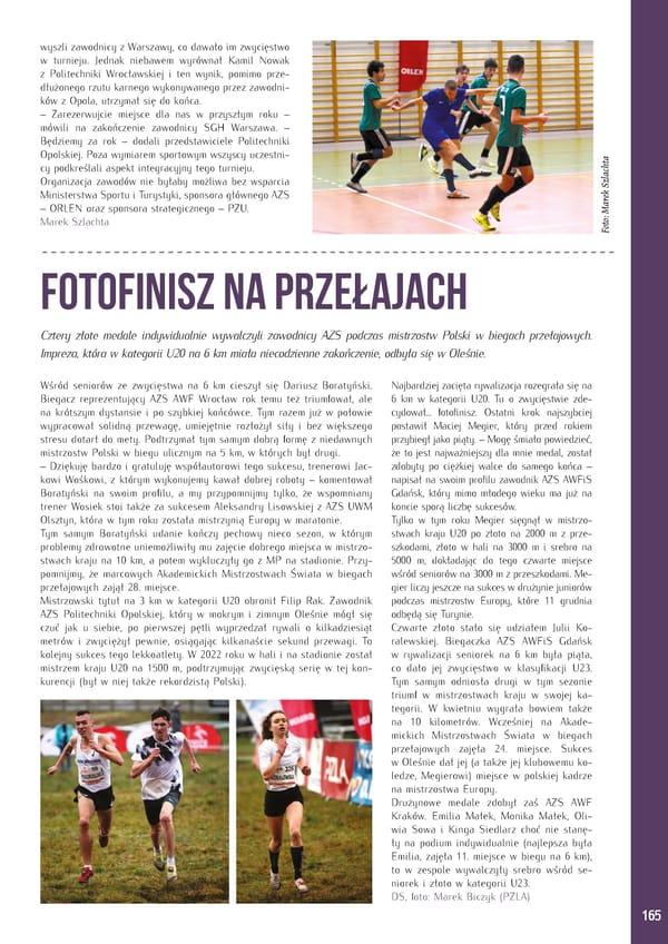 Kronika AZS 2022 - Page 165