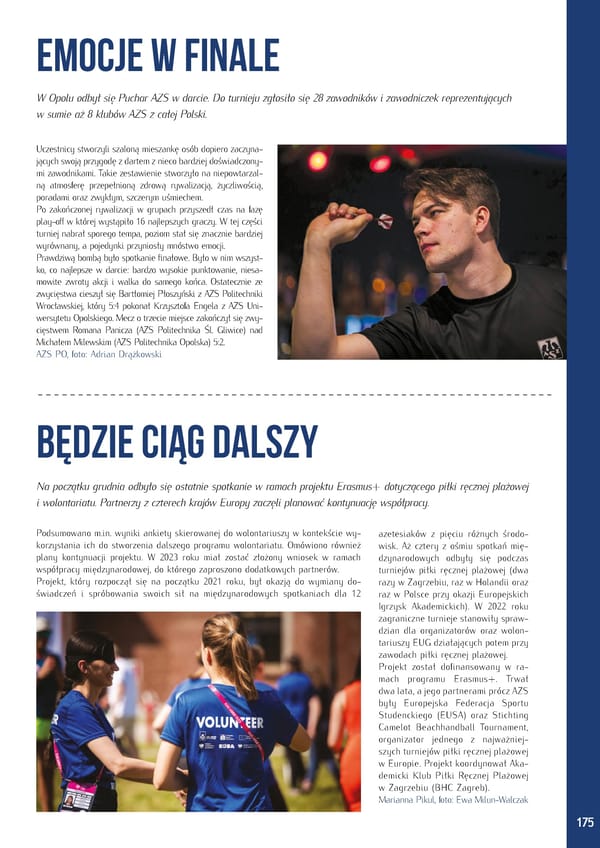 Kronika AZS 2022 - Page 175