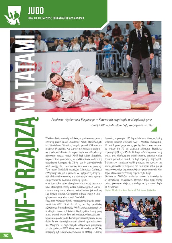 Kronika AZS 2022 - Page 202