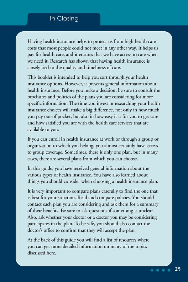 Health Insurance Q&A - Page 29