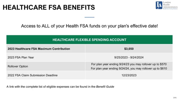 2023 Open Enrollment Presentation - Page 19