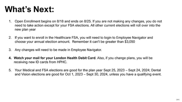 2023 Open Enrollment Presentation - Page 26