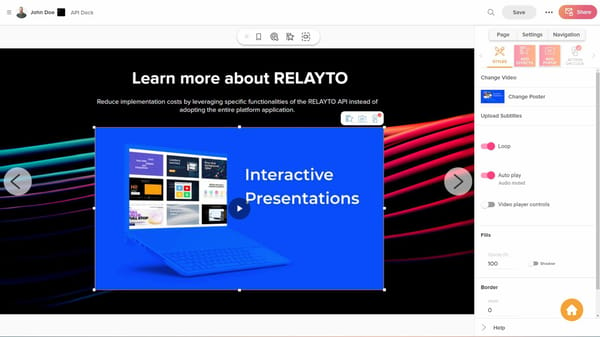 RELAYTO Product Demo Tour - Page 23