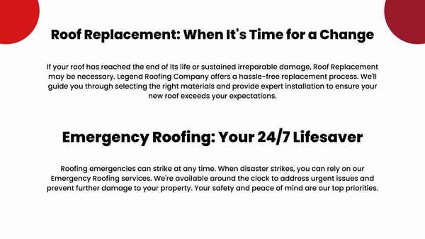 Legend Roofing - Page 8