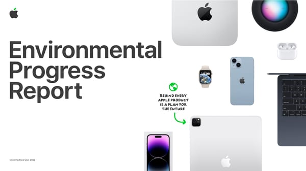 Apple Environmental Progress - Page 1