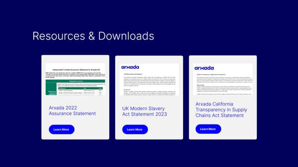Arxada — Landing Page - Page 3