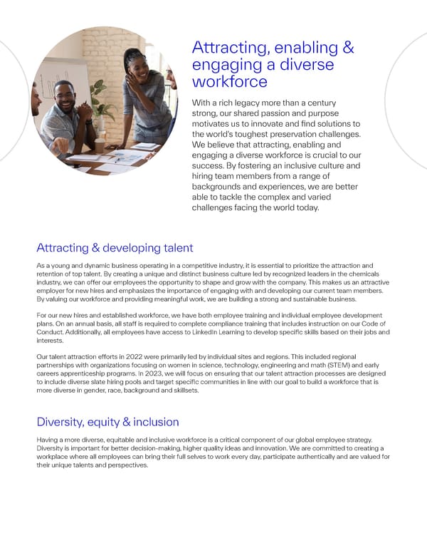 2022 Sustainability Report | The Power of Science & Sustainability - Page 44