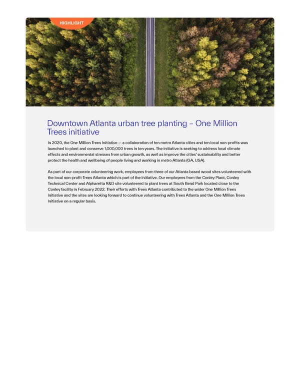 2022 Sustainability Report | The Power of Science & Sustainability - Page 49