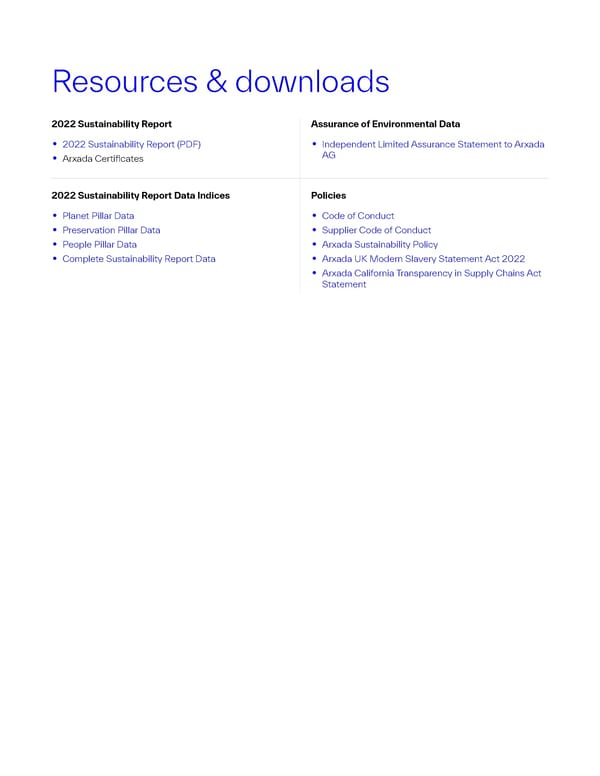 2022 Sustainability Report | The Power of Science & Sustainability - Page 50