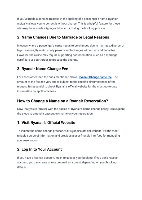 Ryanair Name Change Policy - Page 2