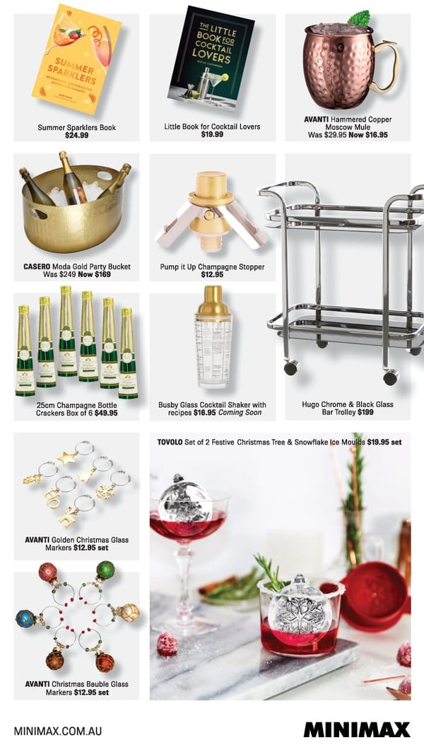 Minimax Christmas Catalogue 2023 - Cocktail - Page 3