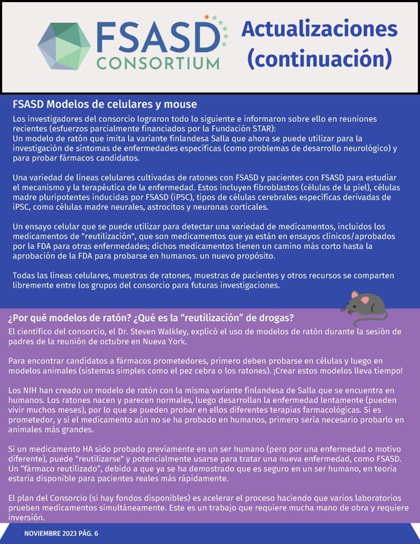 STAR newsletter Spanish - Page 6