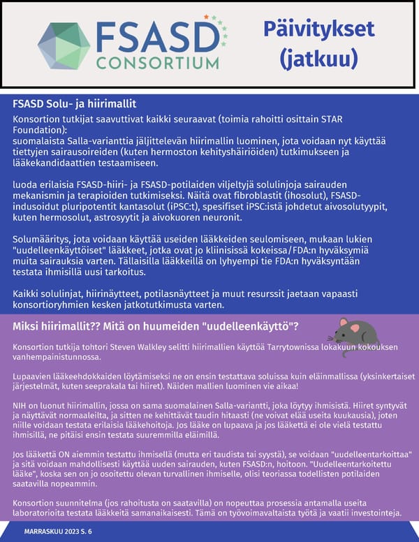  STAR newsletter Finnish - Page 6