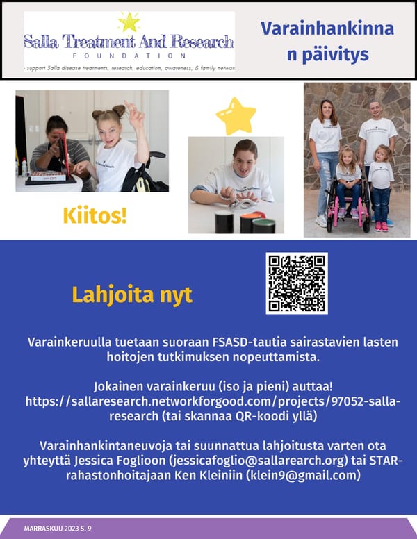  STAR newsletter Finnish - Page 9