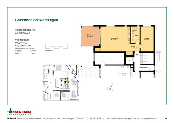 Tannenbaum Generalbau Verkaufsdokument 2023 - Page 13