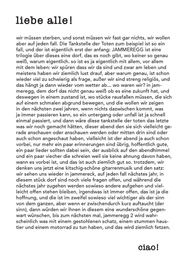JAMMEREGG I - Programmheft - Page 5