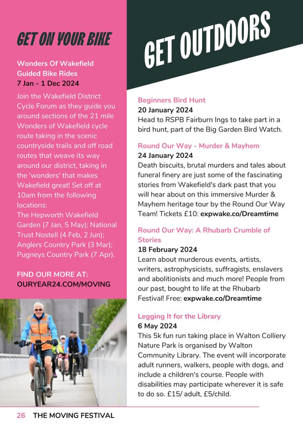 Our Year Programme 1 January-June 2024 (Doorstep Discoveries) - Page 26