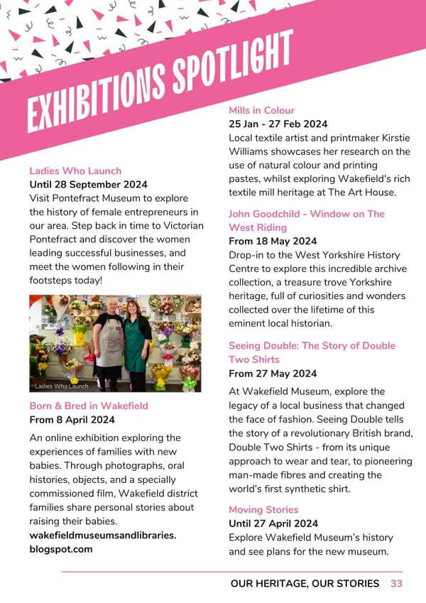 Our Year Programme 1 January-June 2024 (Doorstep Discoveries) - Page 33