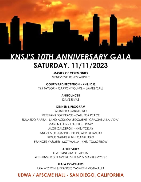 KNSJ Gala Program 2023 - Page 3