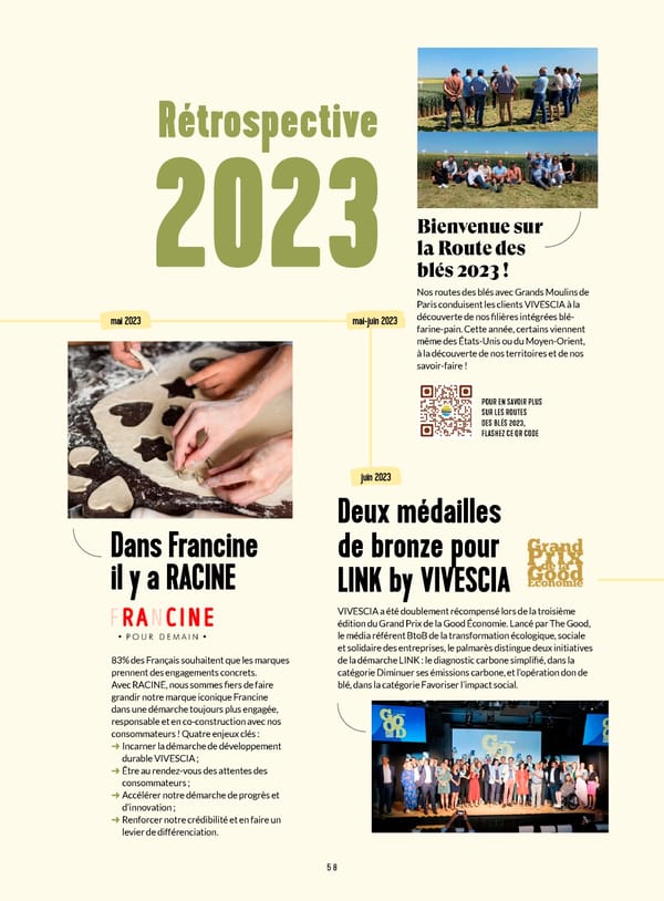 Rapport Intégré du Groupe VIVESCIA | Juillet 2022 - Juin 2023 - Page 60