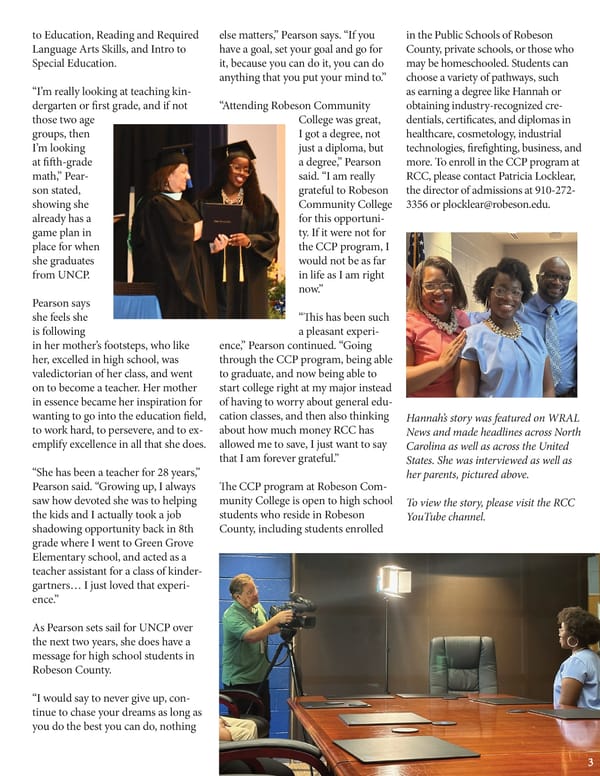 RCC's 1st edition of SOAR Magazine - Page 5