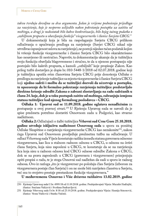 Mobing u Crnoj Gori: slučaj Irene Radović - Page 20