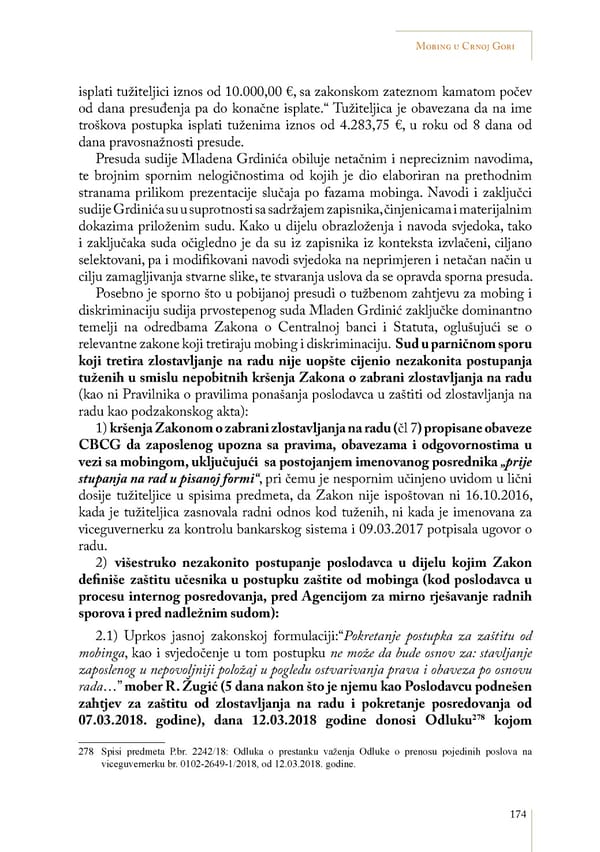 Mobing u Crnoj Gori: slučaj Irene Radović - Page 29