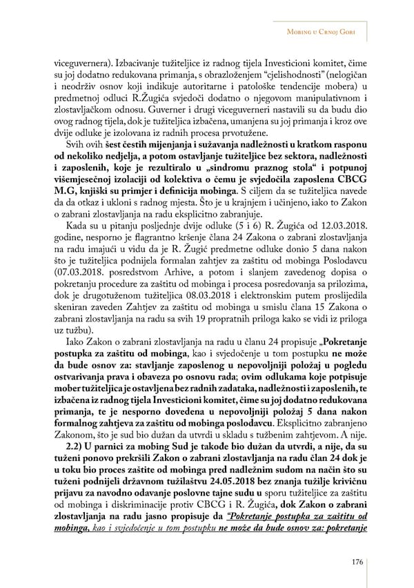 Mobing u Crnoj Gori: slučaj Irene Radović - Page 31